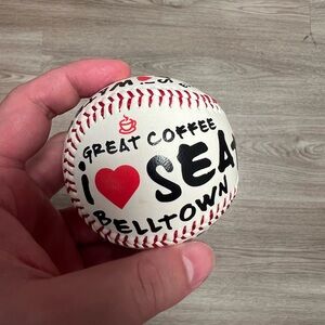 Seattle I Love Gift Shop Souvenir Collectible Baseball NEW